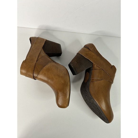 Kork Ease Courtney Leather Harness Mule Boot Brown - Picture 5 of 9